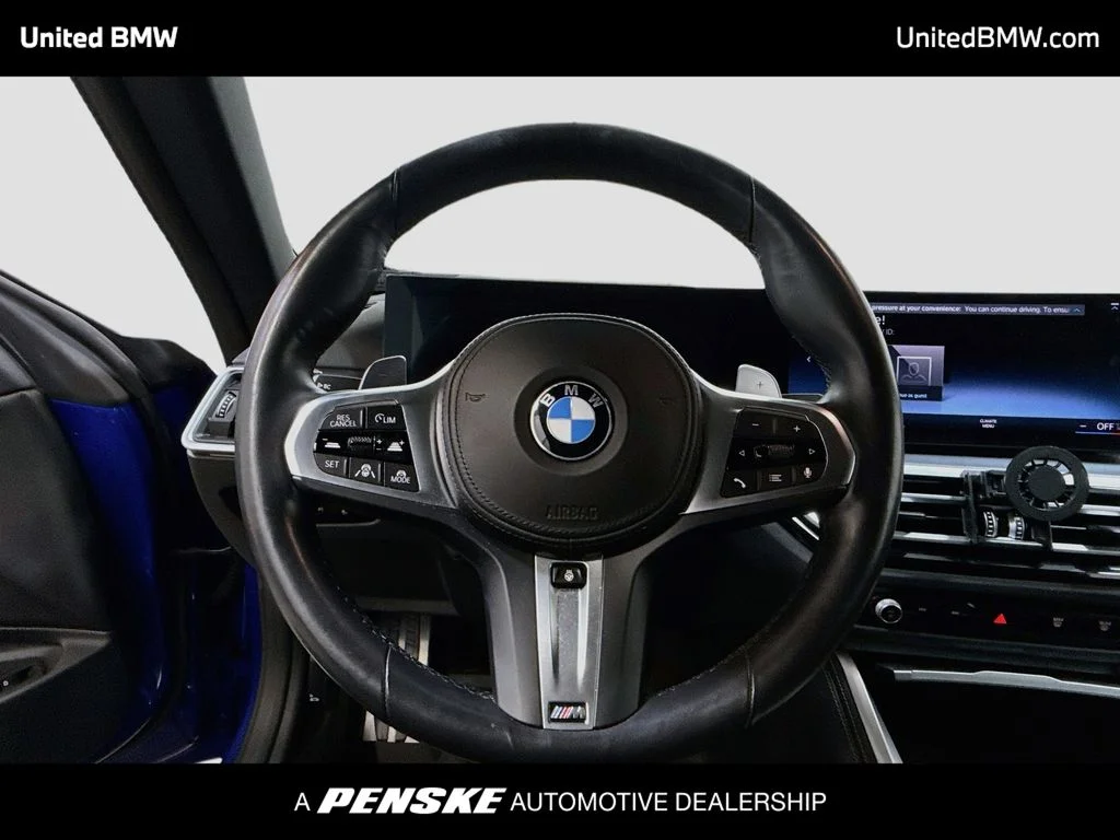 Used 2024 Blue Metallic BMW 430i xDrive image 13