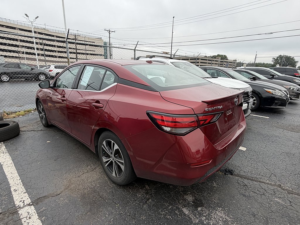 Used 2021 Scarlet Ember Tintcoat Nissan SV 4dr Sedan image 78