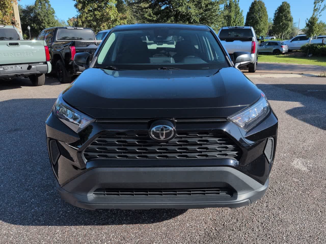 Certified Used 2022 Midnight Black Metallic Toyota LE image 9
