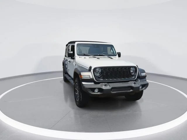 Used 2024 White Jeep Sport S image 3