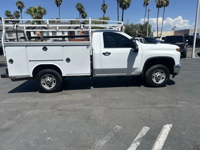 Used 2021 White Chevrolet Work Truck image 8
