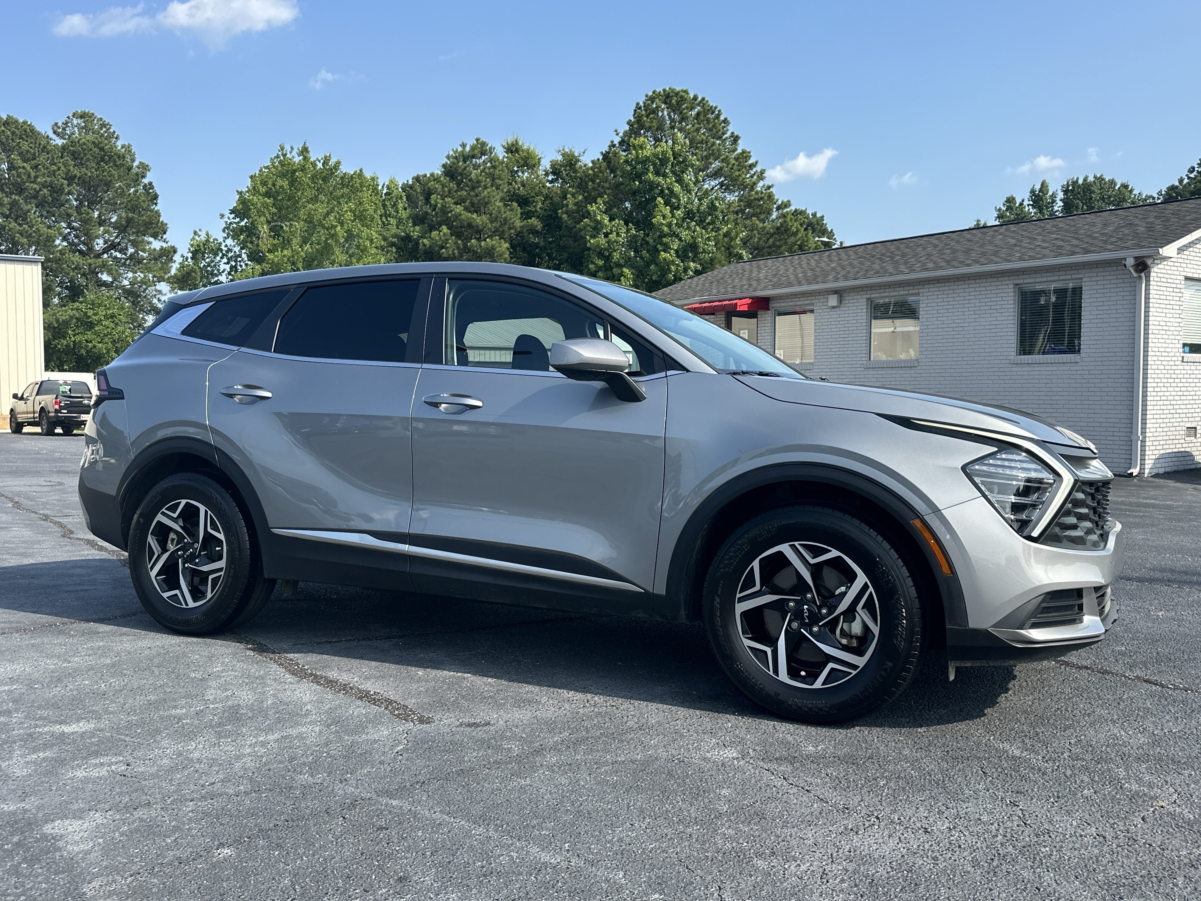 Used 2025 Steel Gray Kia LX image 2