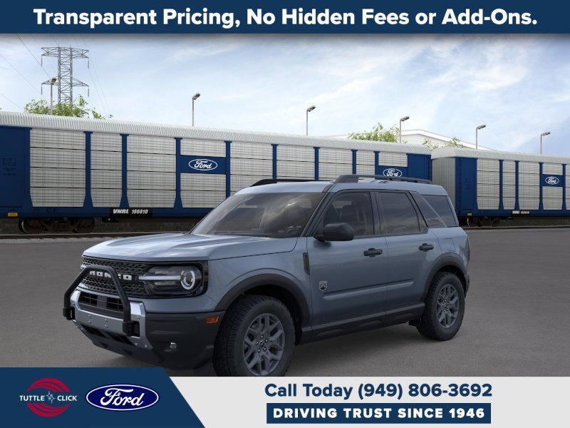 New 2026 Azure Gray Metallic Tri-Coat Ford Big Bend image 1
