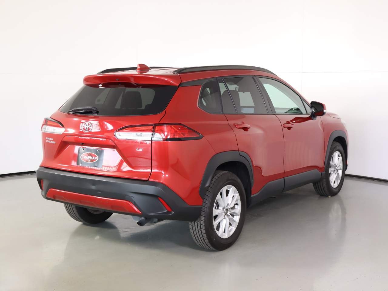 Used 2024 Barcelona Red Metallic Toyota LE image 4