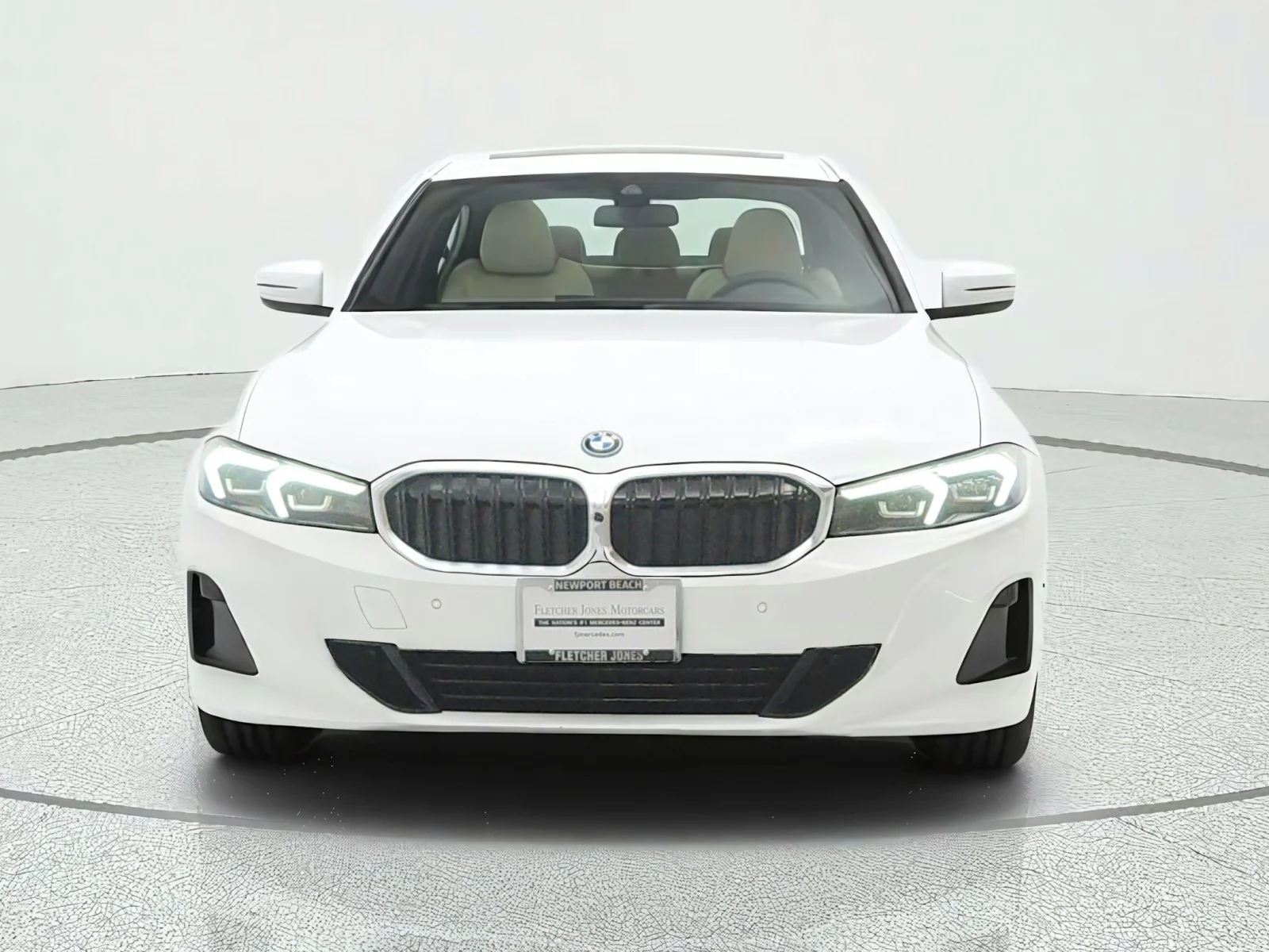 Used 2024 Alpine White BMW 330e Plug-In Hybrid image 2