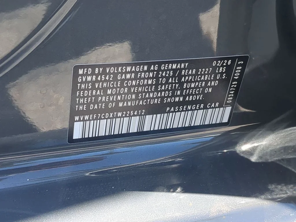 New 2026 Gray Volkswagen 2.0T image 34