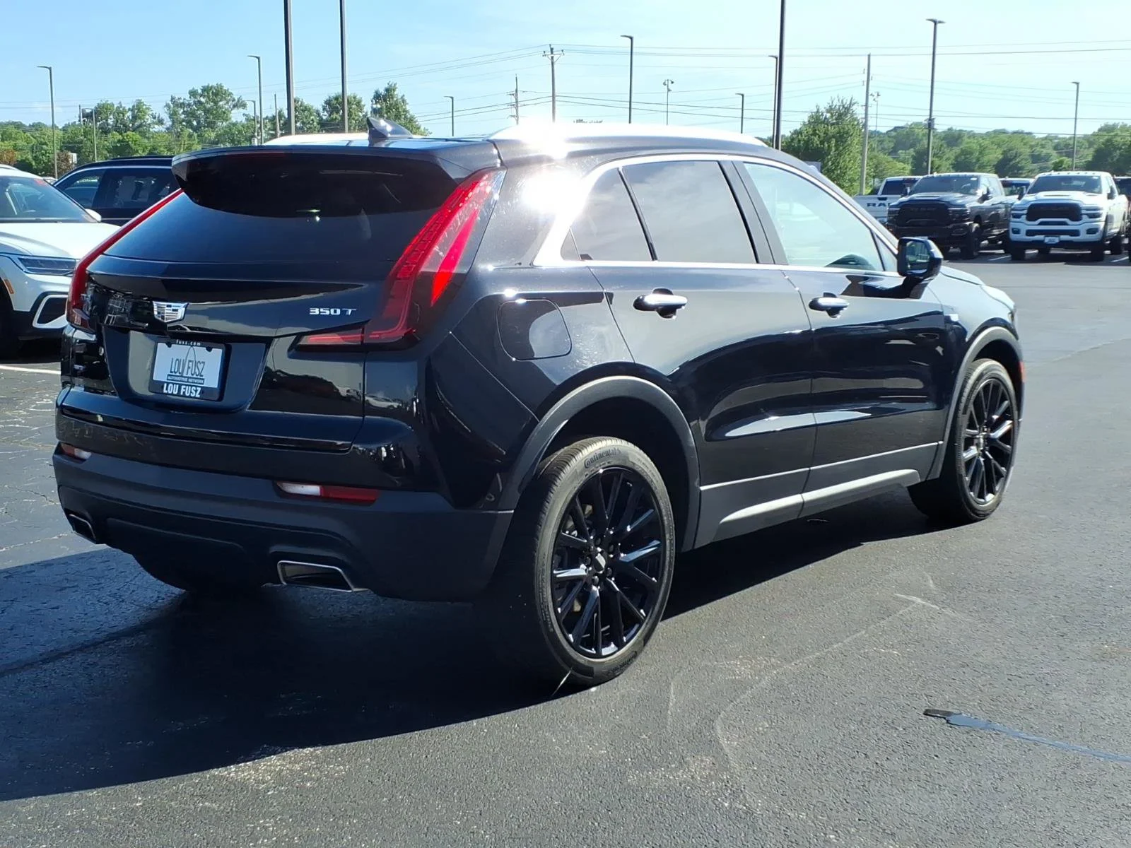 Used 2023 Stellar Black Metallic Cadillac AWD Luxury image 28