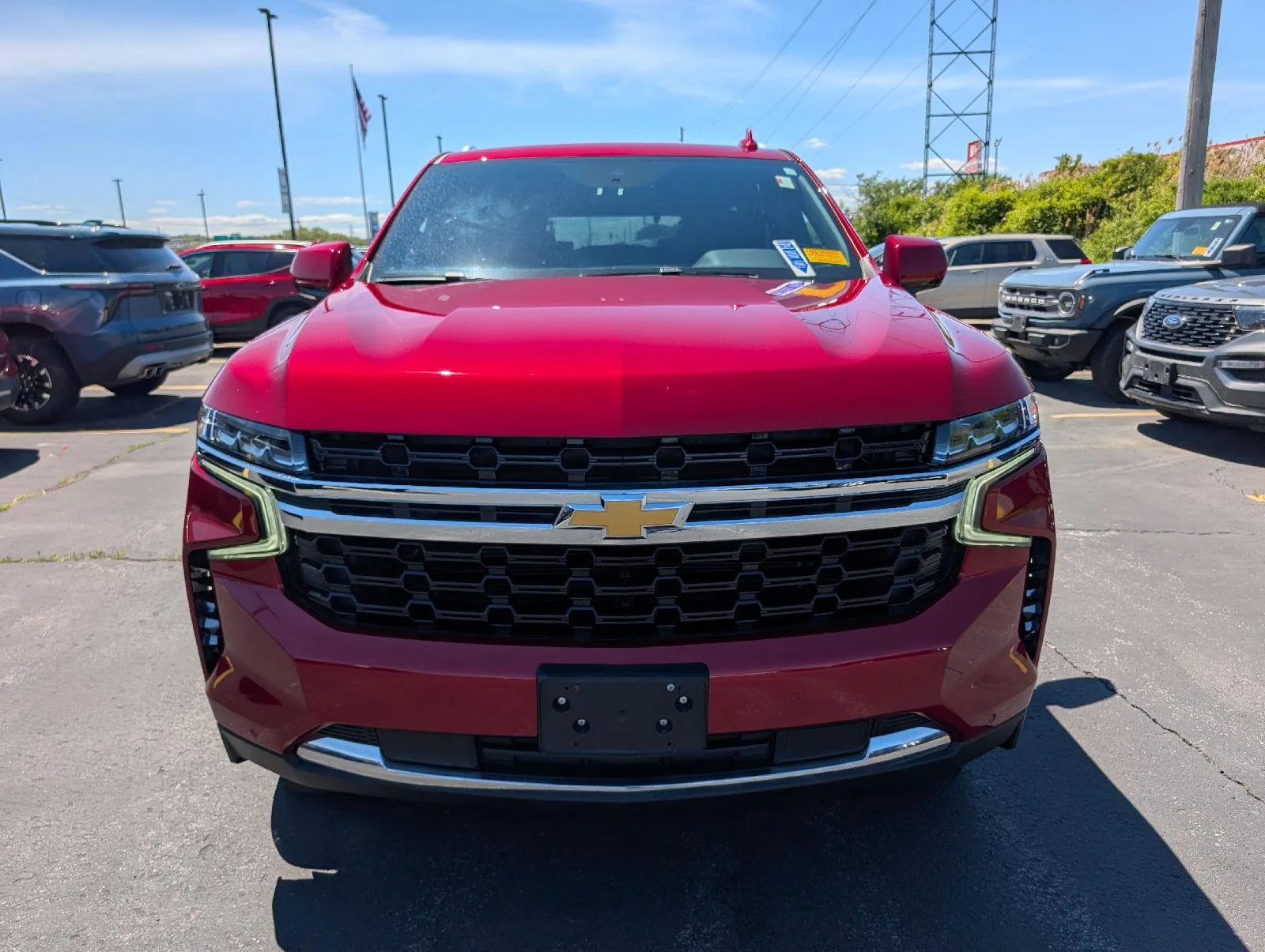 Used 2023 Radiant Red Tintcoat Chevrolet LS image 2
