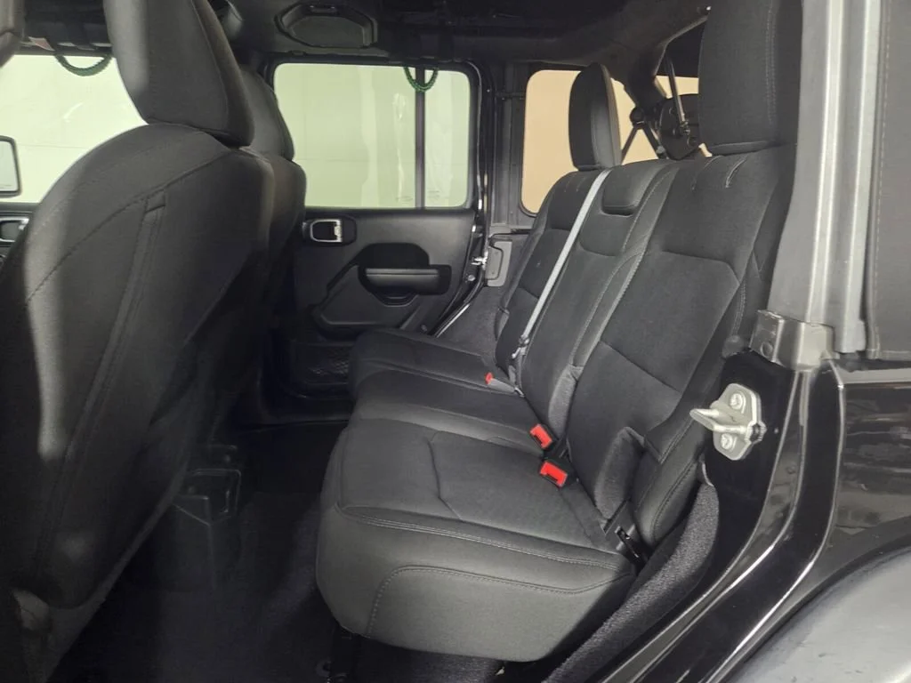 Used 2021 Black Clearcoat Jeep Unlimited Willys image 23