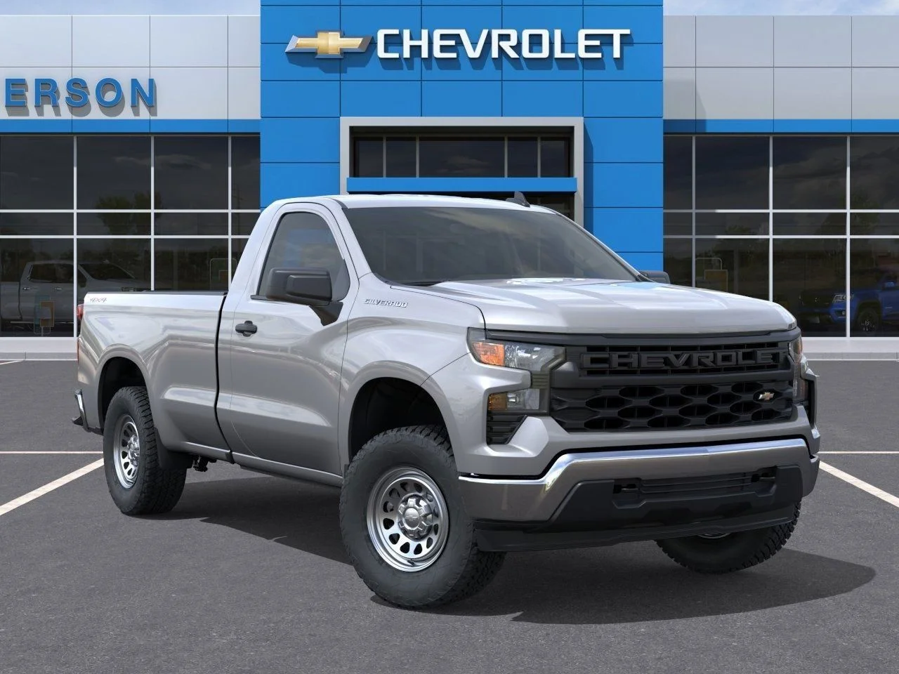 New 2026 Gray Chevrolet WT image 6
