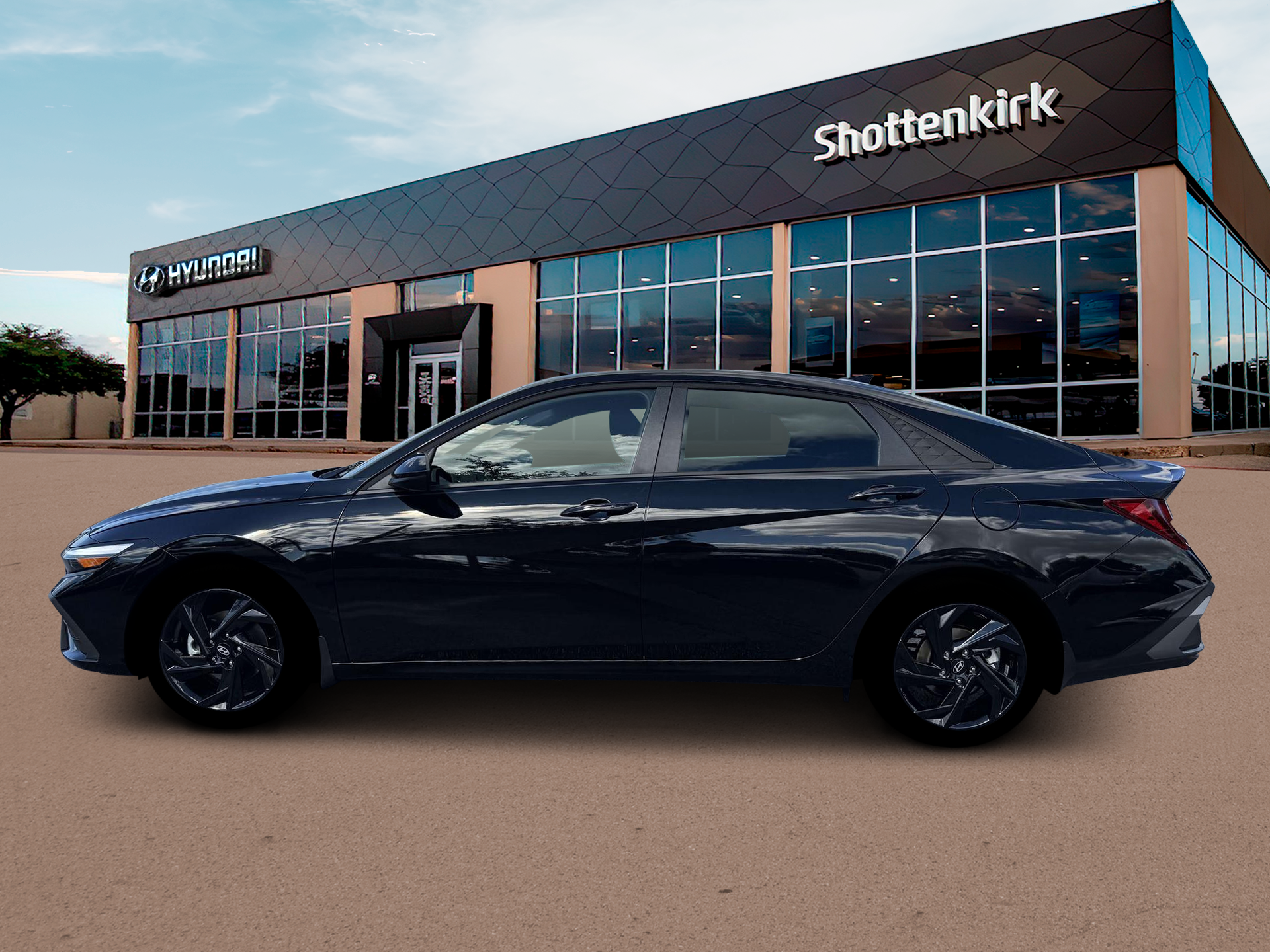 New 2026 Black Hyundai SEL Sport image 3
