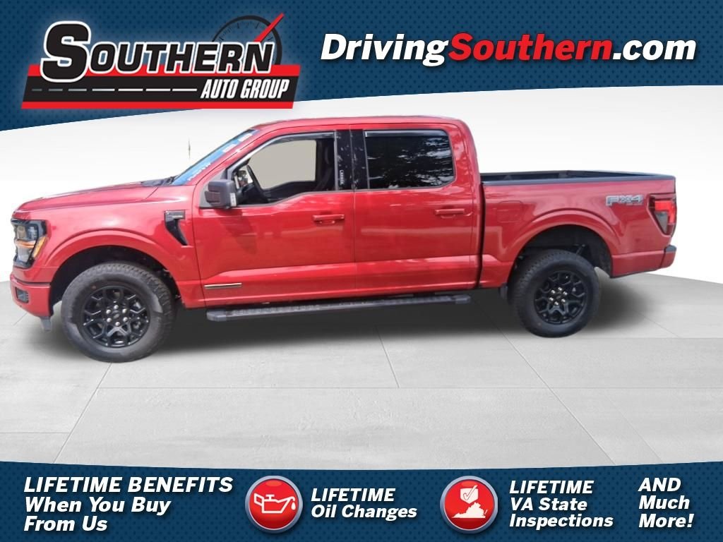 Used 2024 Red Ford XLT image 1