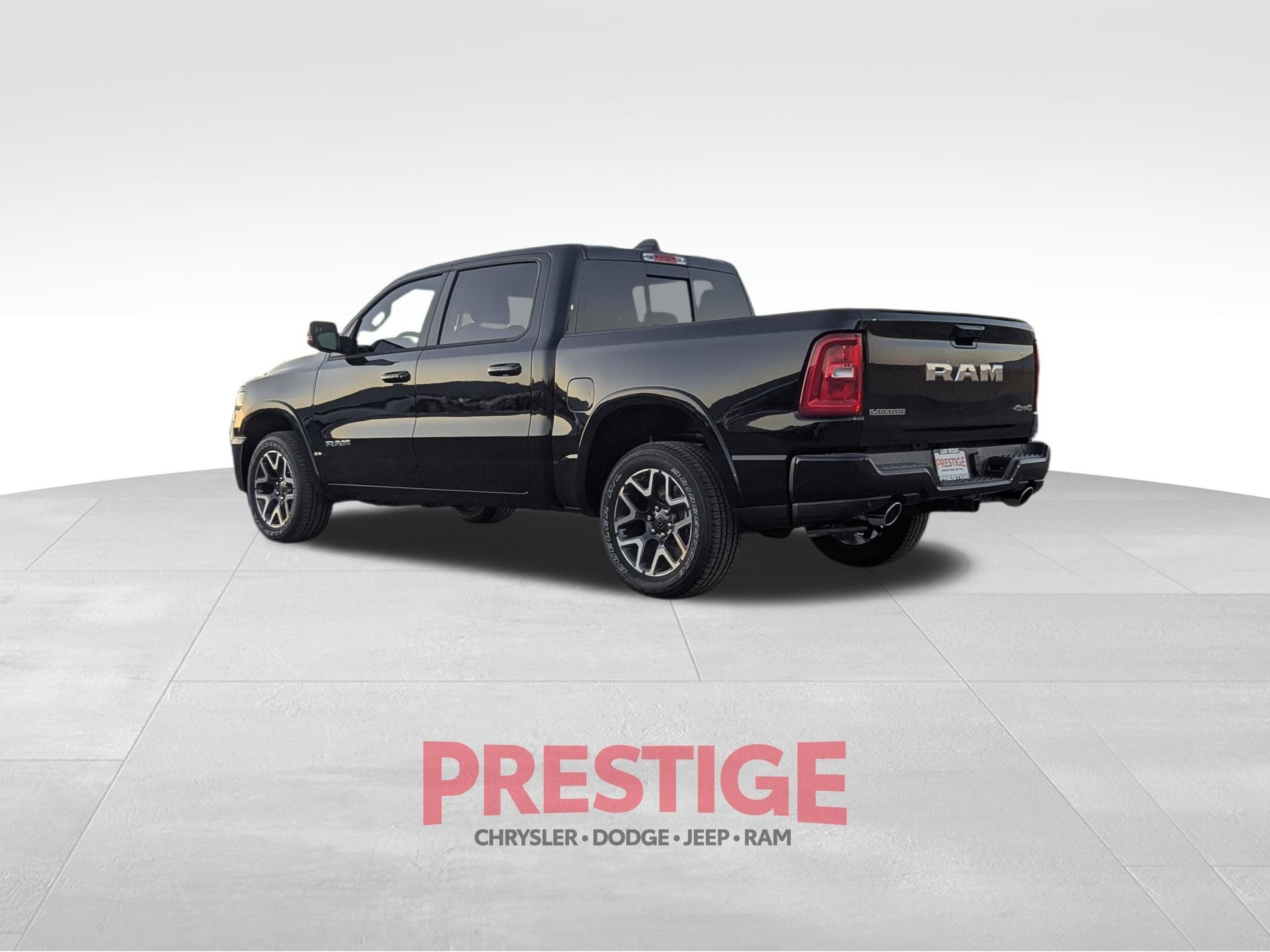 New 2026 Diamond Black Crystal Pearl-Coat Exterior Paint RAM Laramie image 8