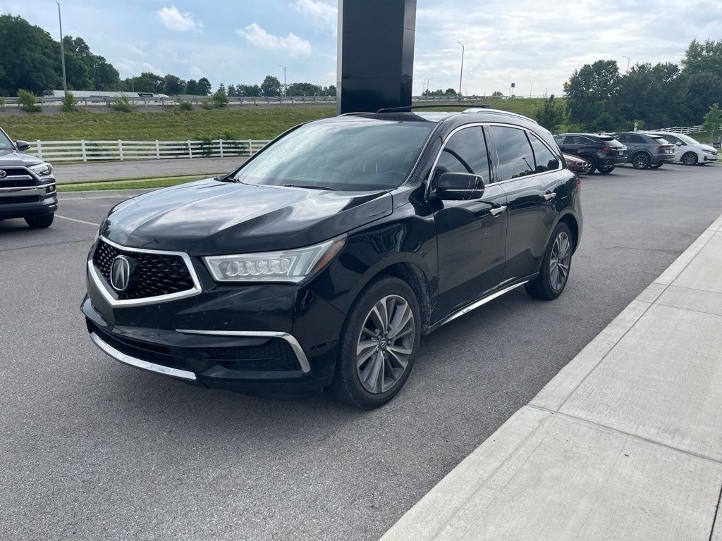 Used 2018 Crystal Black Pearl Acura w/Technology Pkg image 8