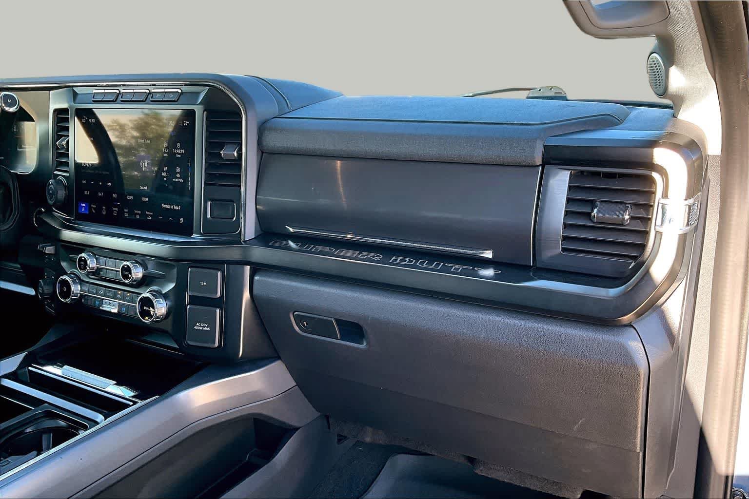 Used 2023 Azure Gray Metallic Tri-Coat Ford LARIAT image 18