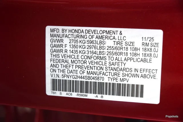 2025 Honda Pilot EX-L - Photo 40
