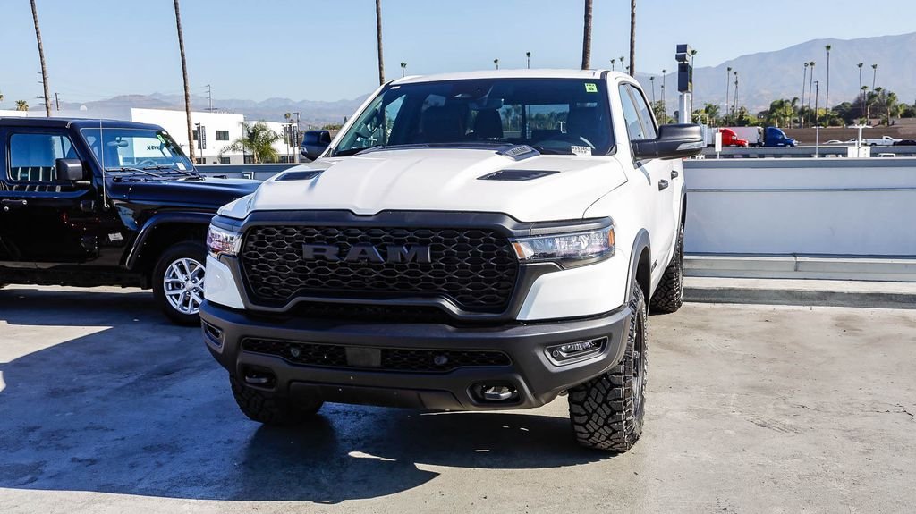 New 2026 Bright White Clearcoat Ram Rebel image 3