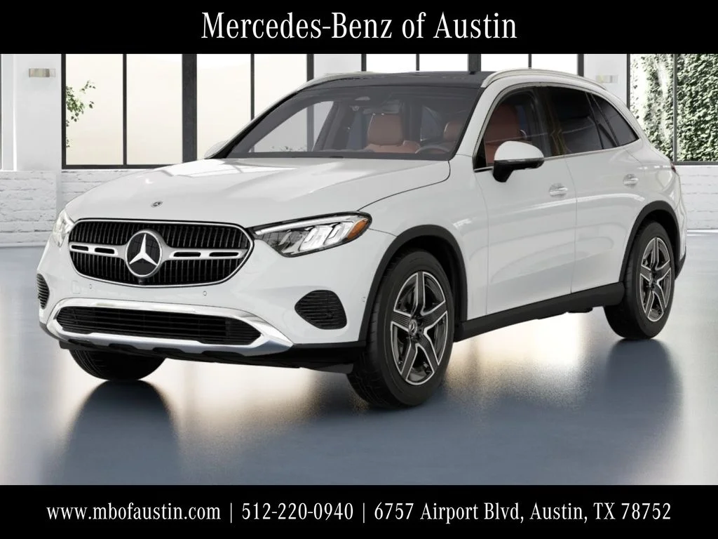 New 2027 White Mercedes-Benz GLC 300 image 1