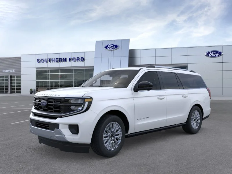 New 2026 Star White Metallic Tri-Coat Ford Platinum image 25