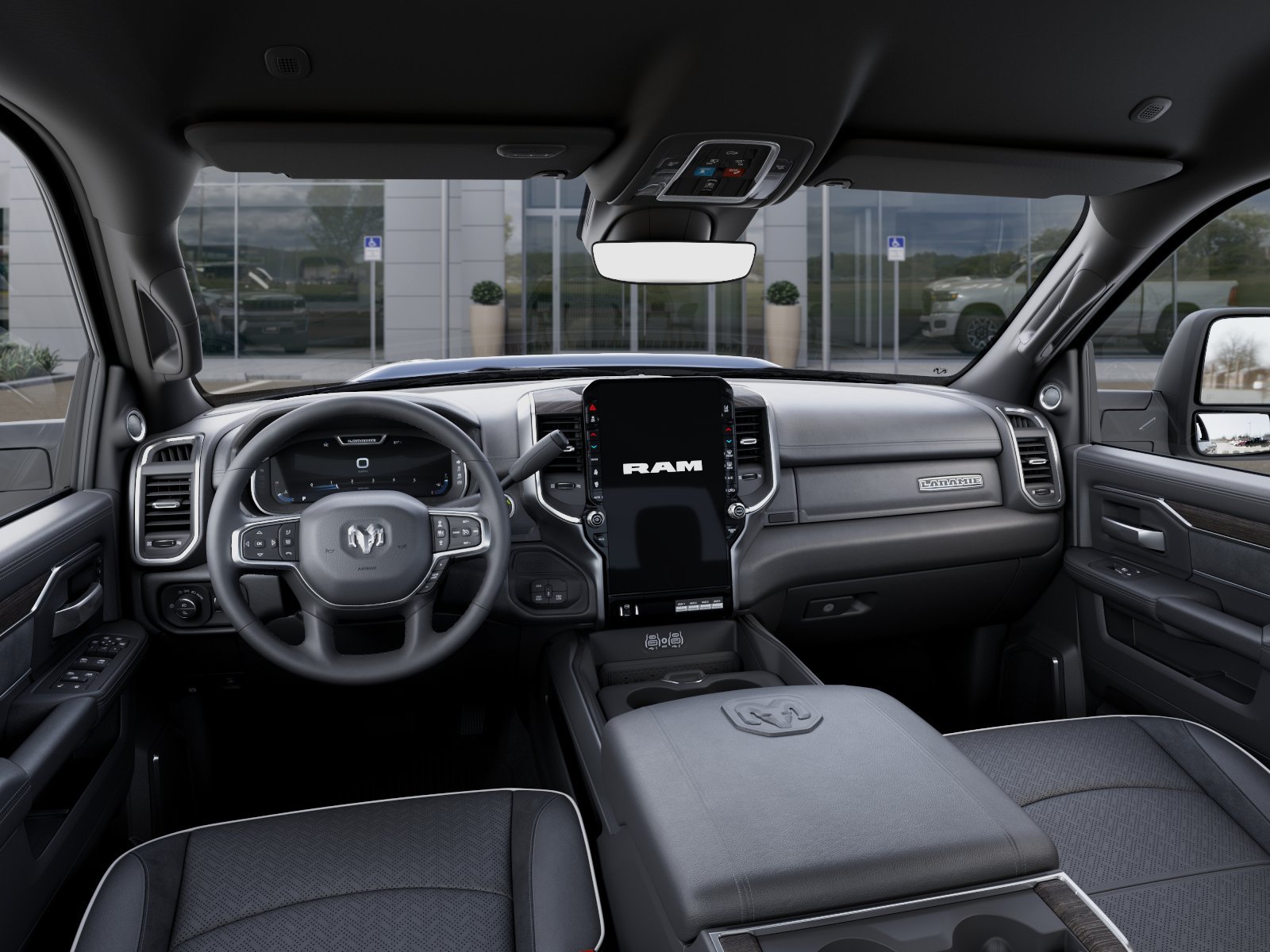 New 2026 Forged Blue Metallic Exterior Paint RAM Laramie image 40