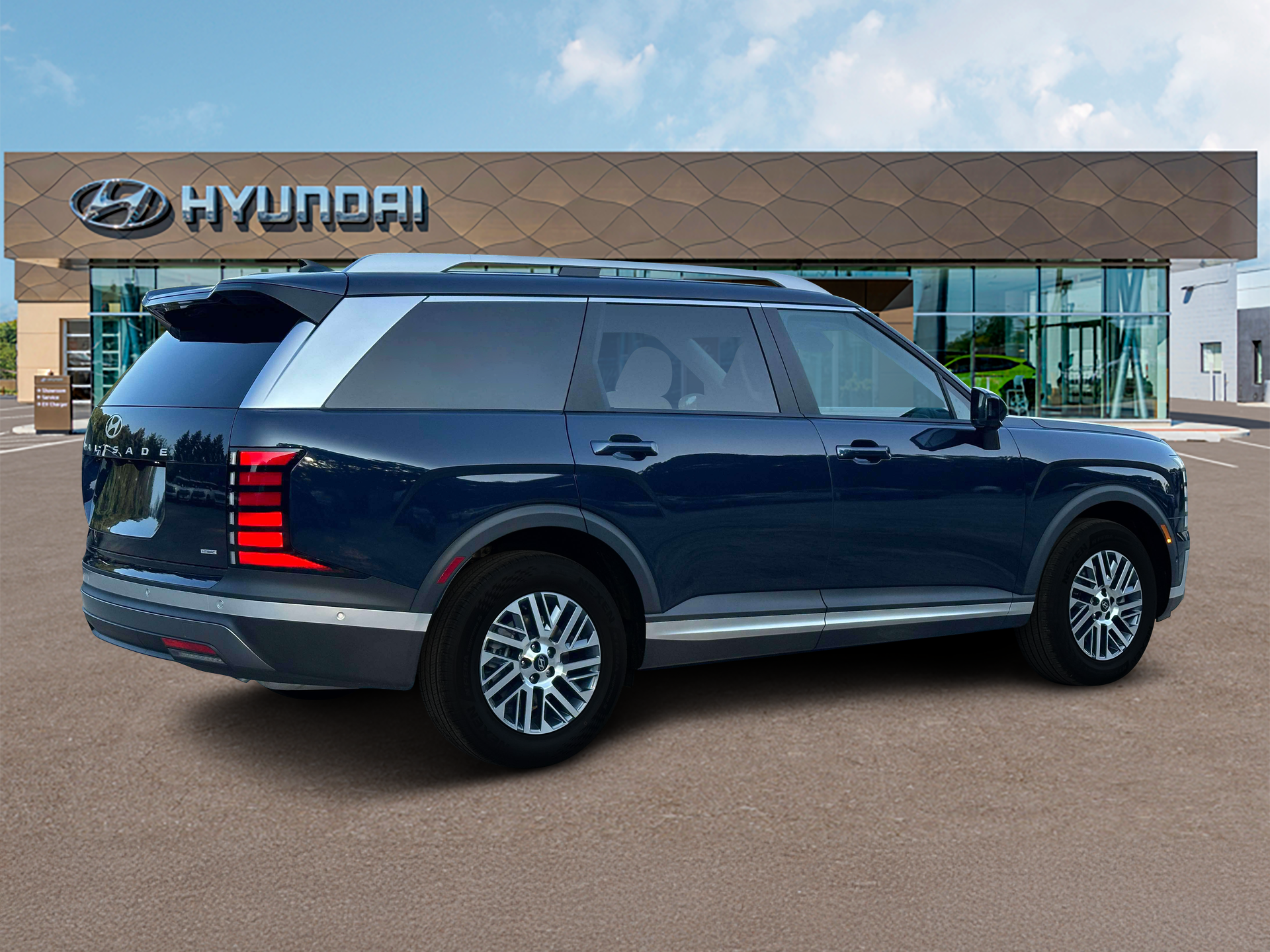 New 2027 Blue Hyundai SEL Premium AWD image 8