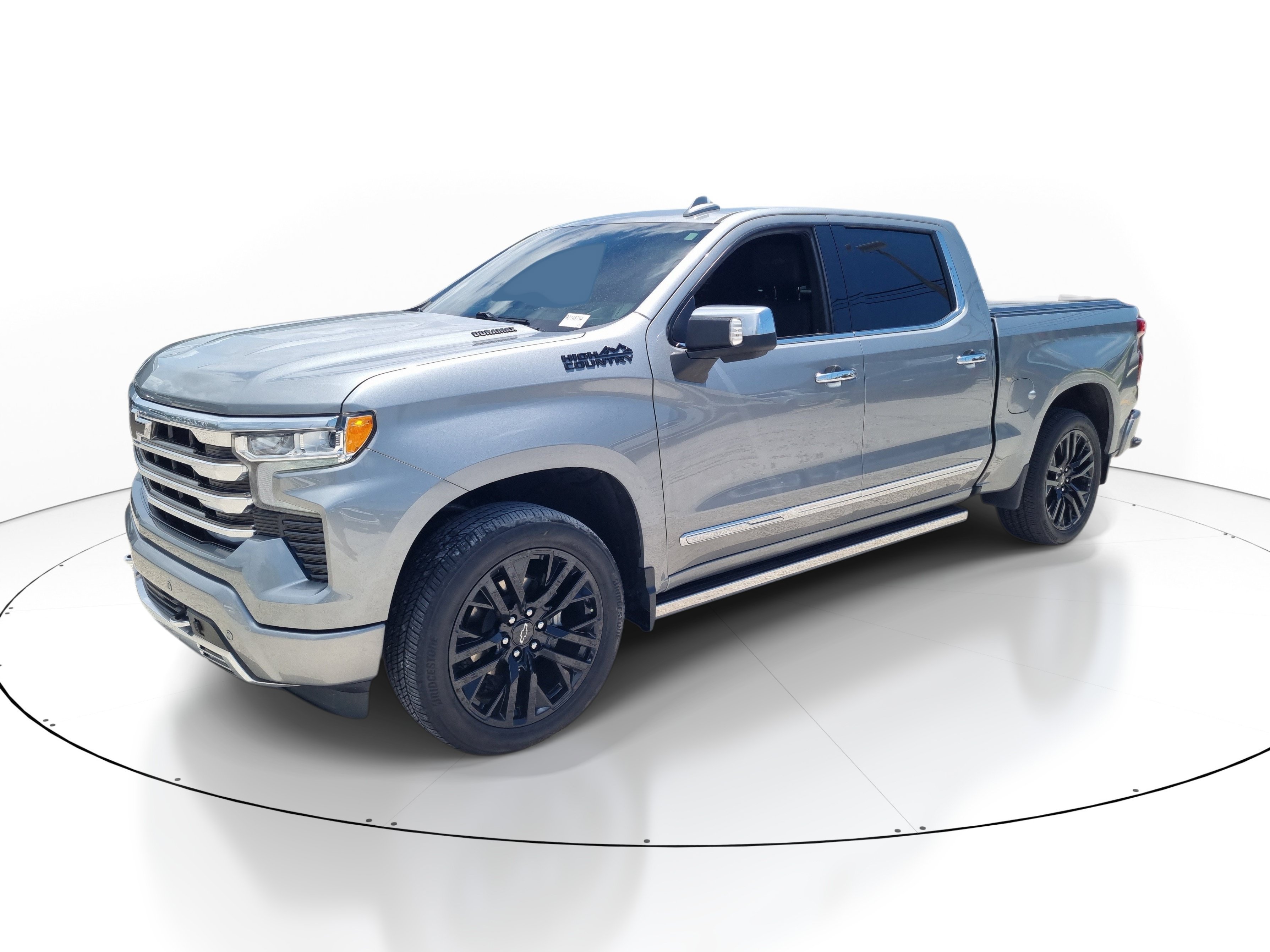 Used 2024 Sterling Gray Metallic Chevrolet High Country image 3