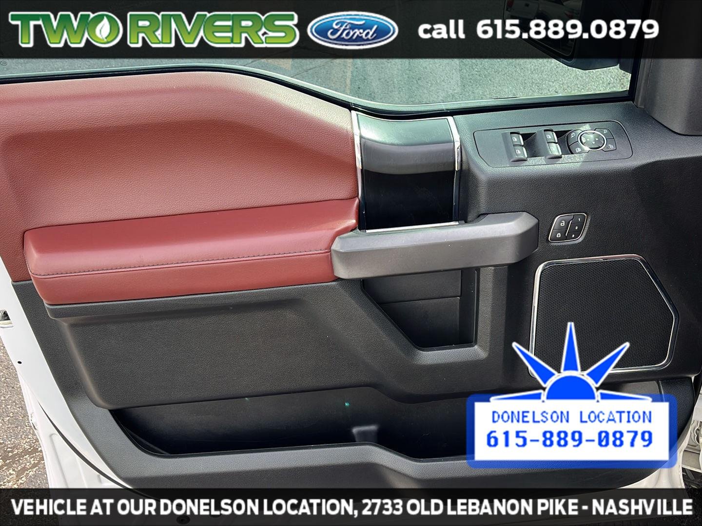 Used 2018 White Platinum Tri-Coat Metallic Ford Platinum image 23