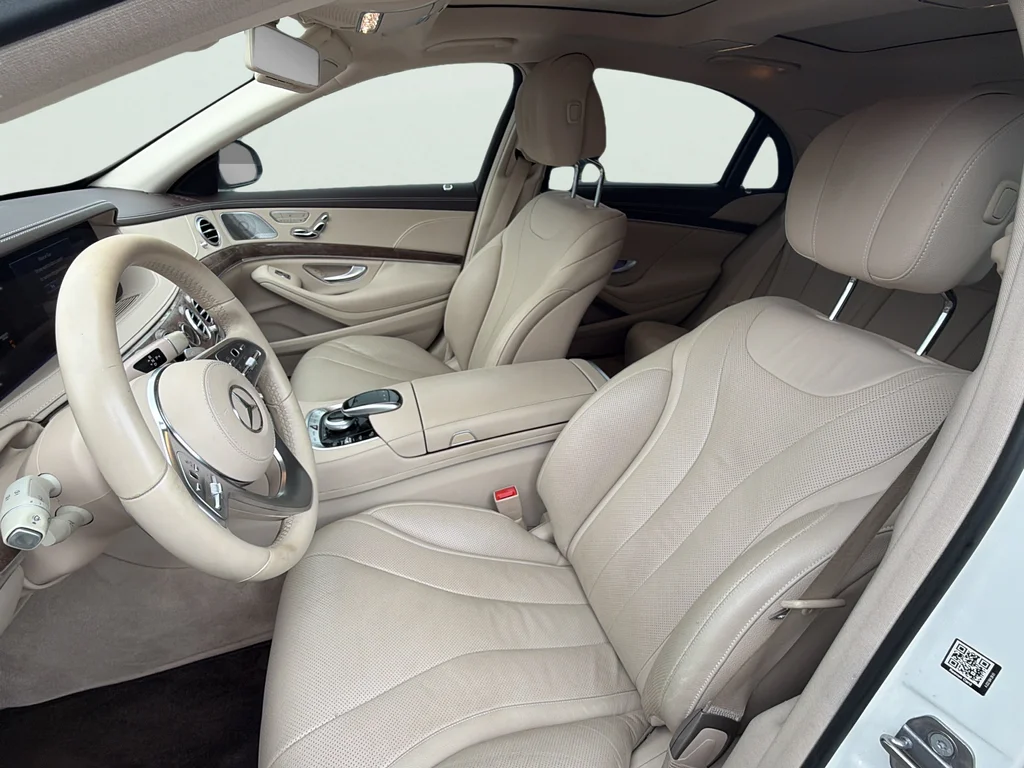 Used 2019 designo Diamond White Mercedes-Benz S 450V image 10