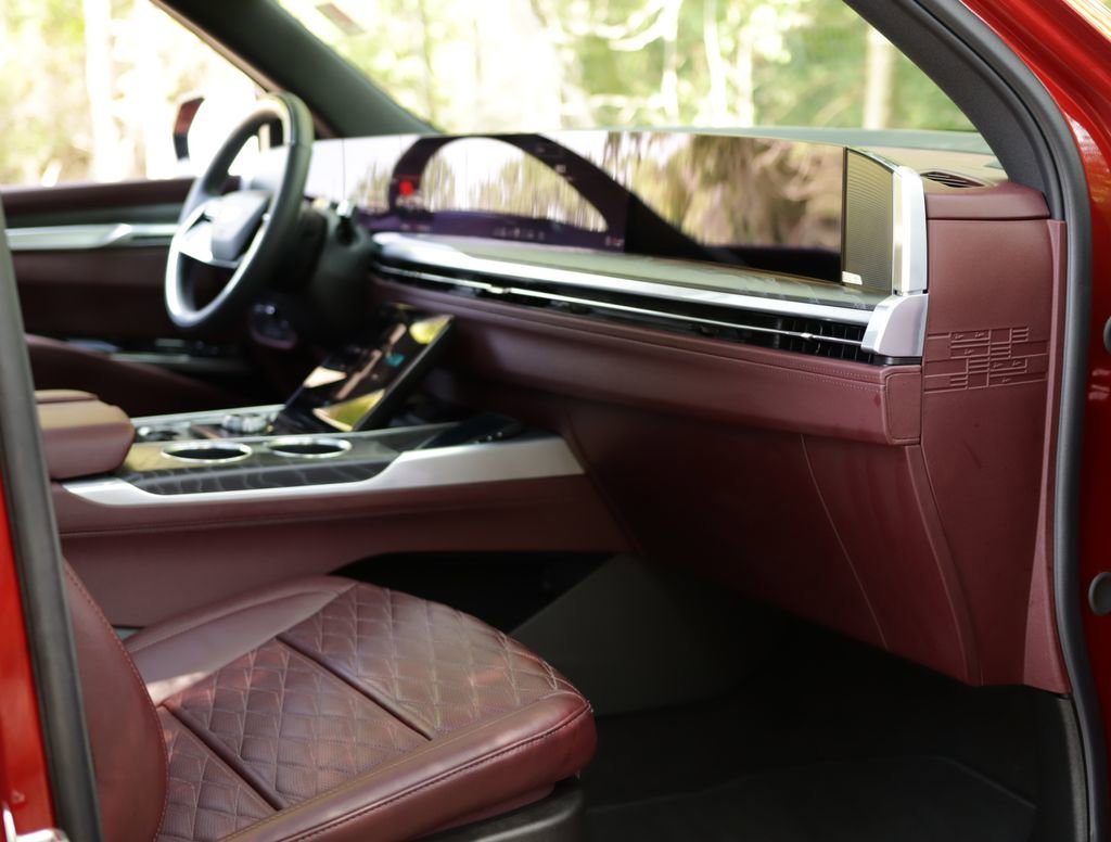 Used 2025 Radiant Red Tintcoat Cadillac Premium Luxury image 50