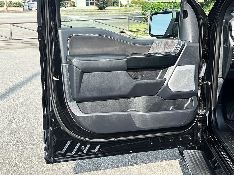 Used 2023 Black Metallic Ford Platinum image 20
