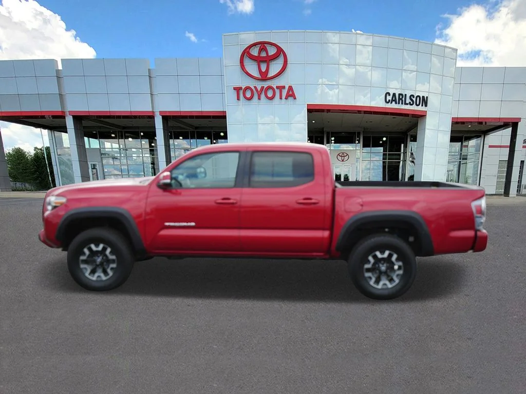 Used 2021 Red Toyota TRD Off-Road image 7