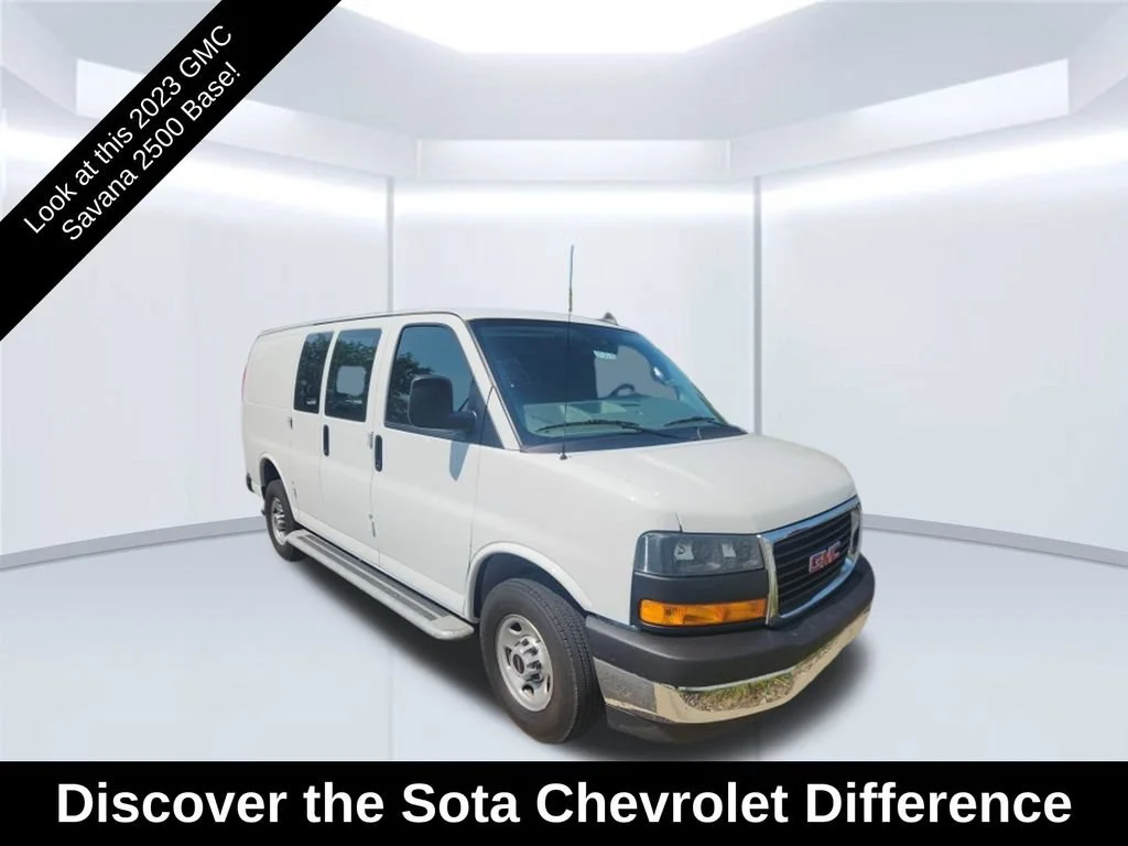 2023 GMC Savana Cargo Van