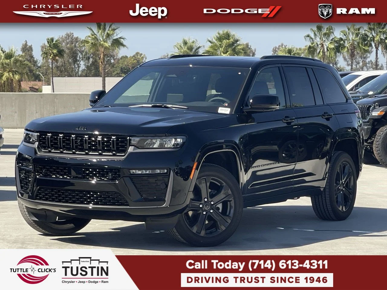 New 2027 High-Gloss Black Paint Jeep Limited Reserve image 1