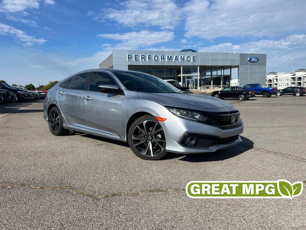 Used 2020 Lunar Silver Metallic Honda Sport image 1