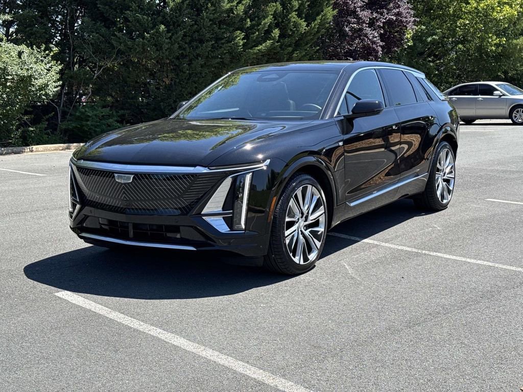 Certified Used 2025 Stellar Black Metallic Cadillac Luxury 3 image 21