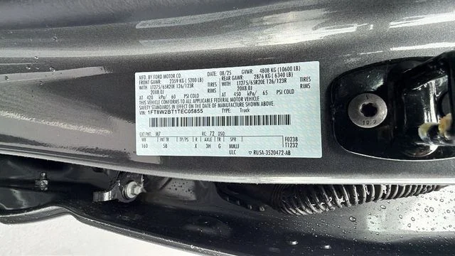 New 2026 Carbonized Gray Metallic Ford F-250® Lariat® image 36