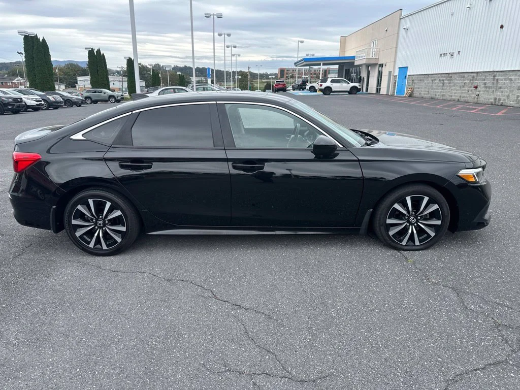 Used 2023 Crystal Black Pearl Honda EX image 2