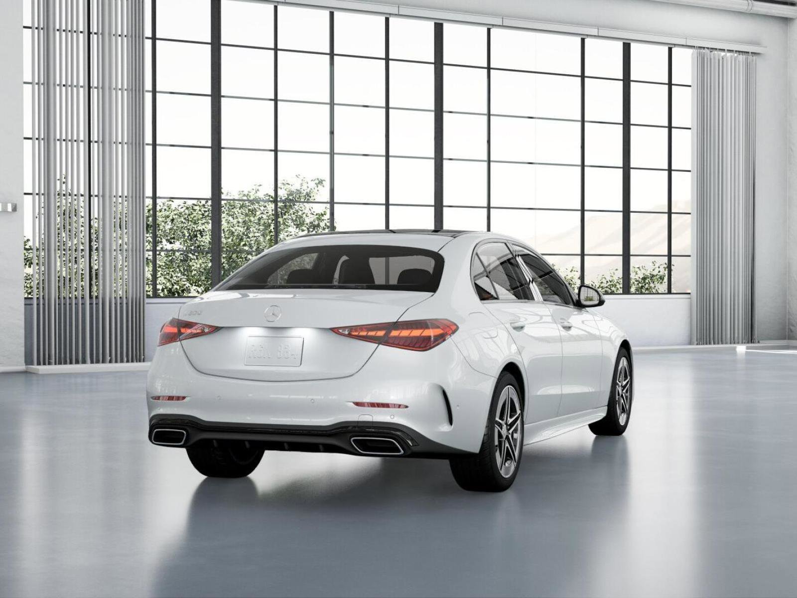 New 2026 MANUFAKTUR Moonlight White Metallic Mercedes-Benz C 300 image 23