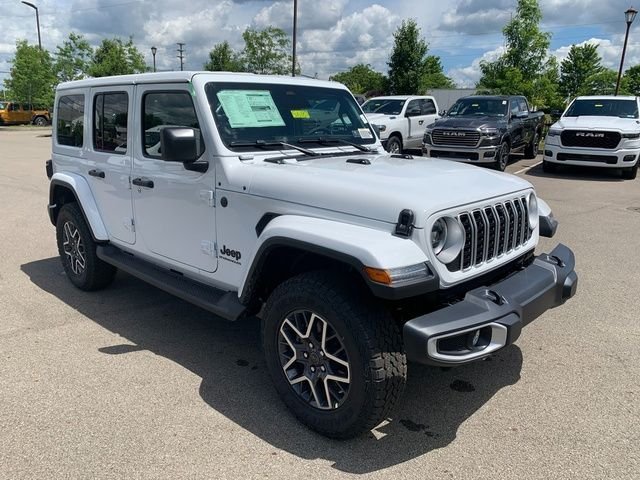 New 2026 Bright White Clear-Coat Exterior Paint Jeep Sahara image 9