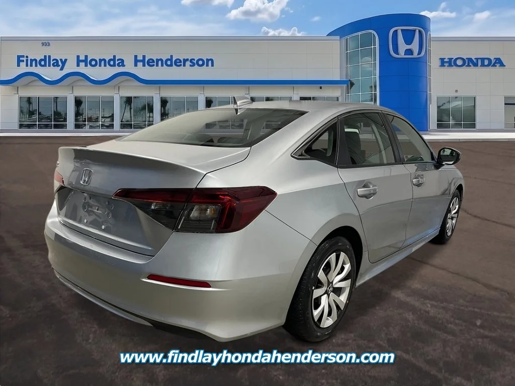 New 2026 Solar Silver Metallic Honda LX image 5