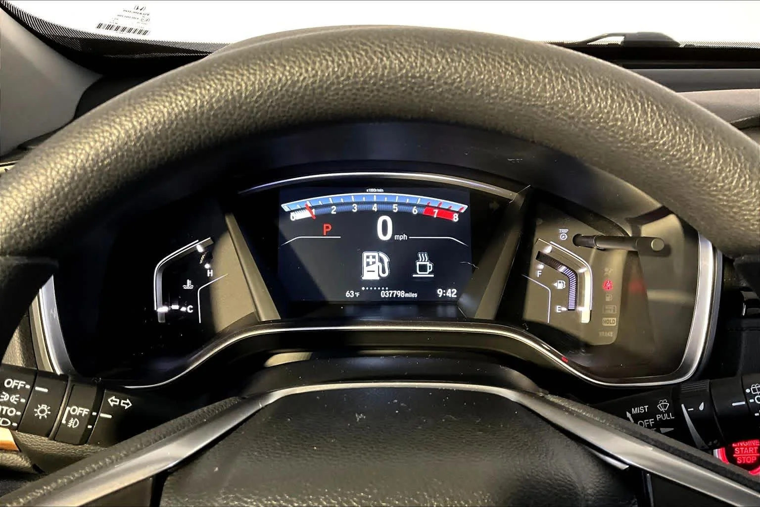 Used 2017 Crystal Black Pearl Honda EX image 25