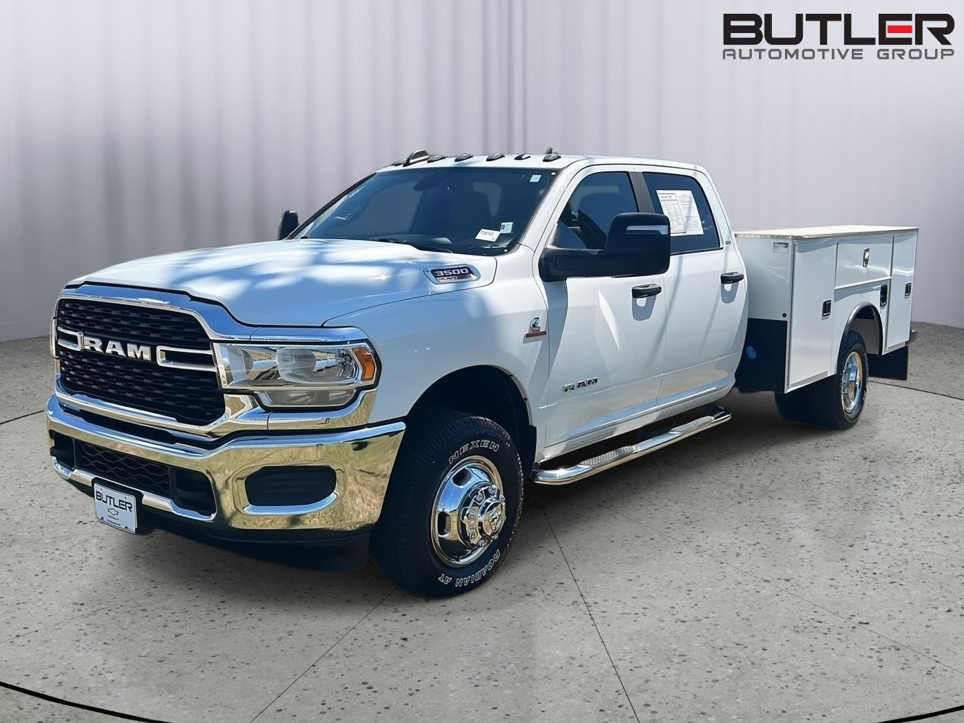 Used 2024 Bright White Clearcoat Ram SLT image 1
