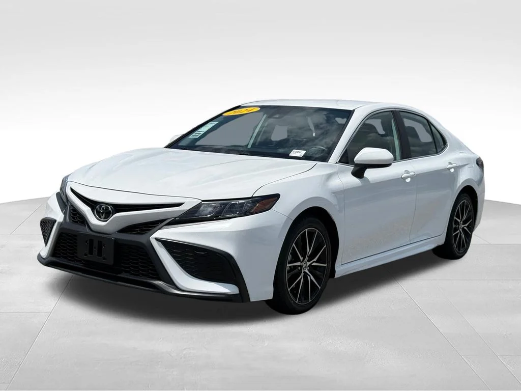 Used 2024 White Toyota SE image 1
