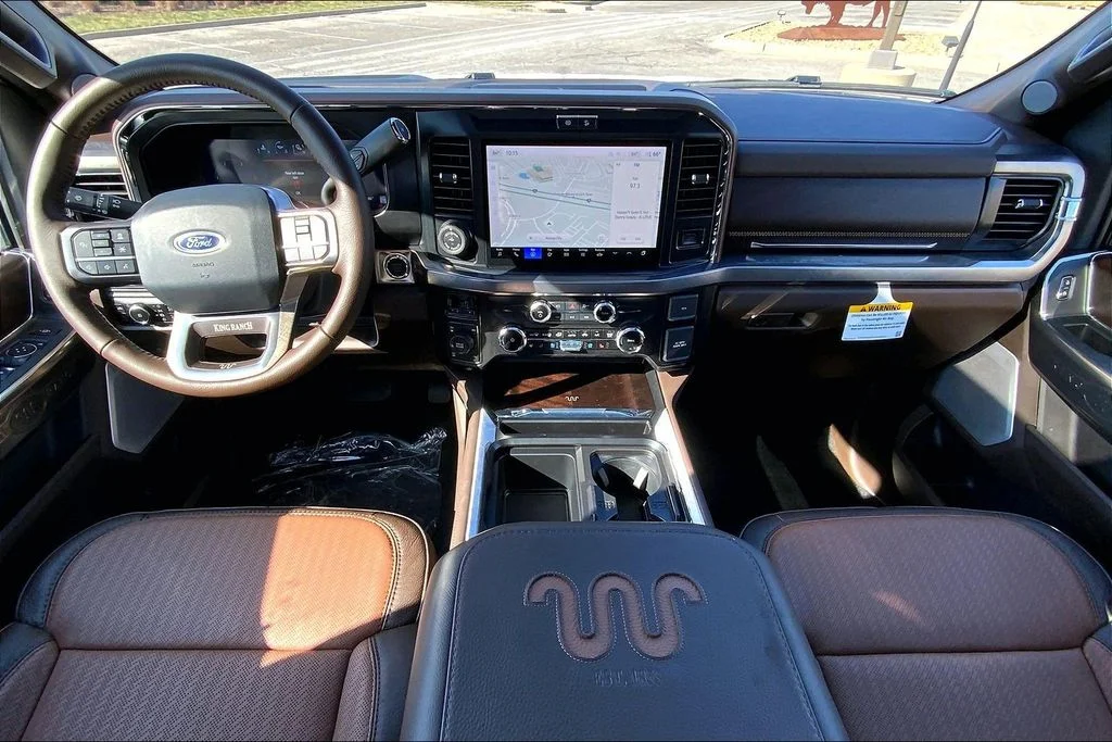 New 2026 Star White Metallic Tri-Coat Ford King Ranch image 5