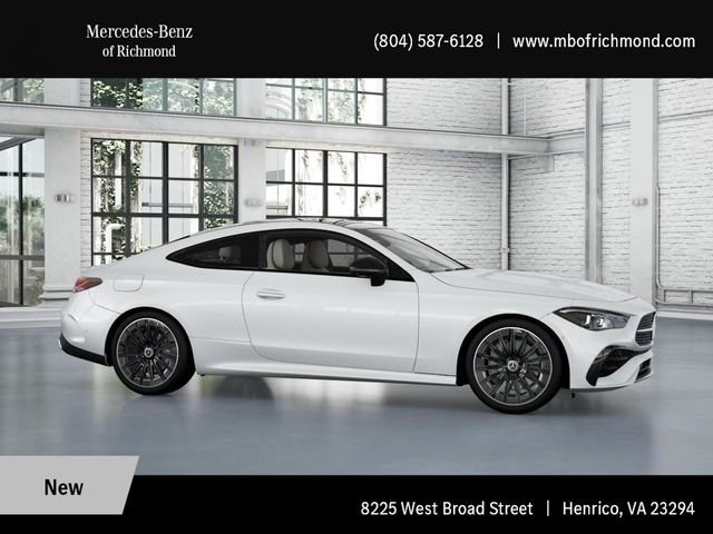 New 2026 MANUFAKTUR Moonlight White Metallic Mercedes-Benz CLE 450 image 56