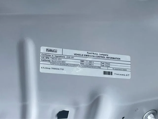 New 2026 Oxford White Ford F-350® XL image 30