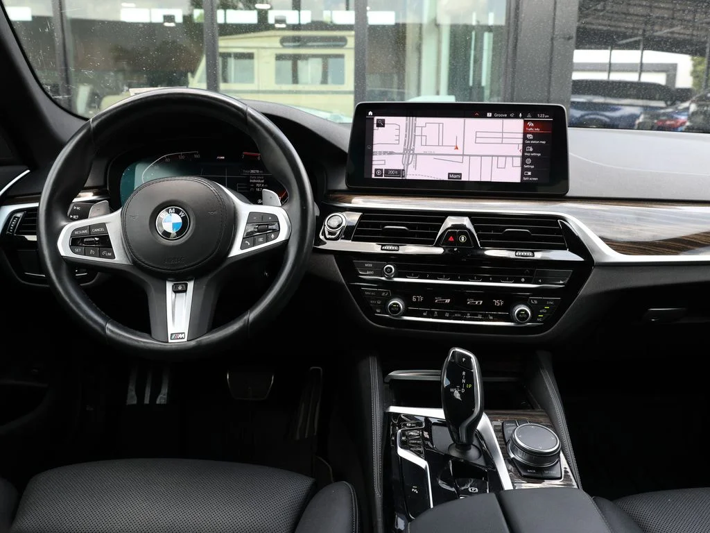 Used 2023 Black BMW 530i xDrive image 25