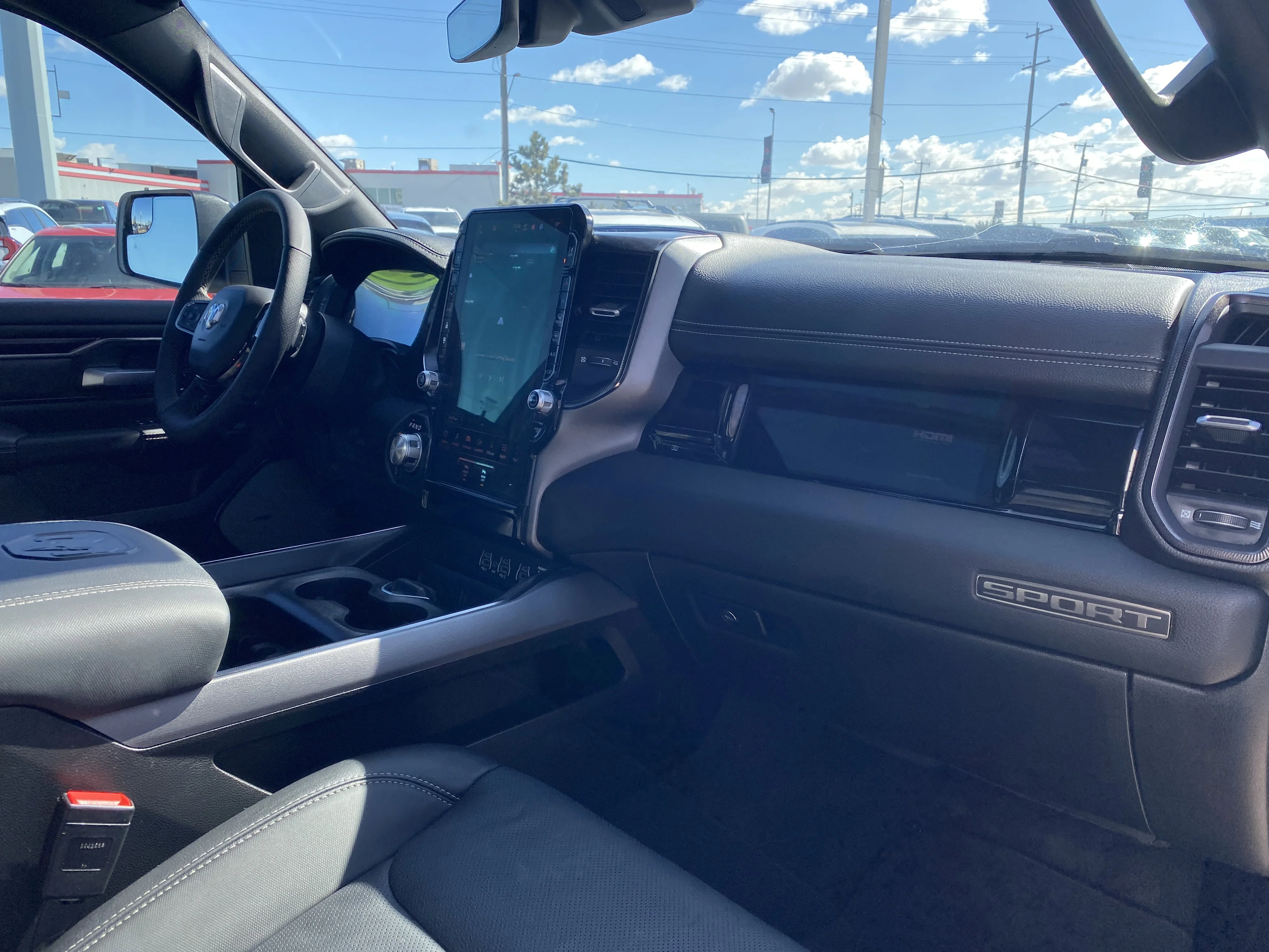 Certified Used 2025 White Ram Sport * PANORAMIC SUNROOF * FULL LEATHER * 360 CAMERA * image 21
