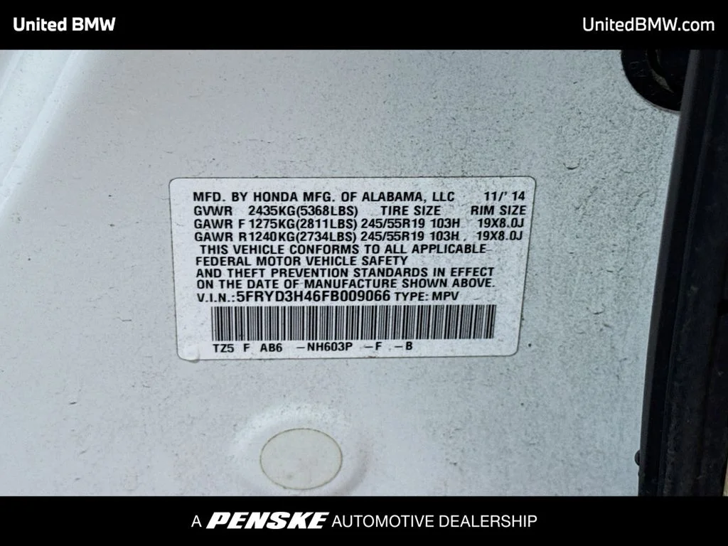 Used 2015  Acura 3.5L Technology Package image 15