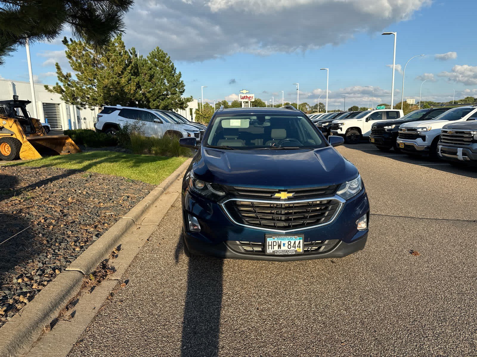 Used 2019 PACIFIC BLUE METALLIC Chevrolet LT image 2